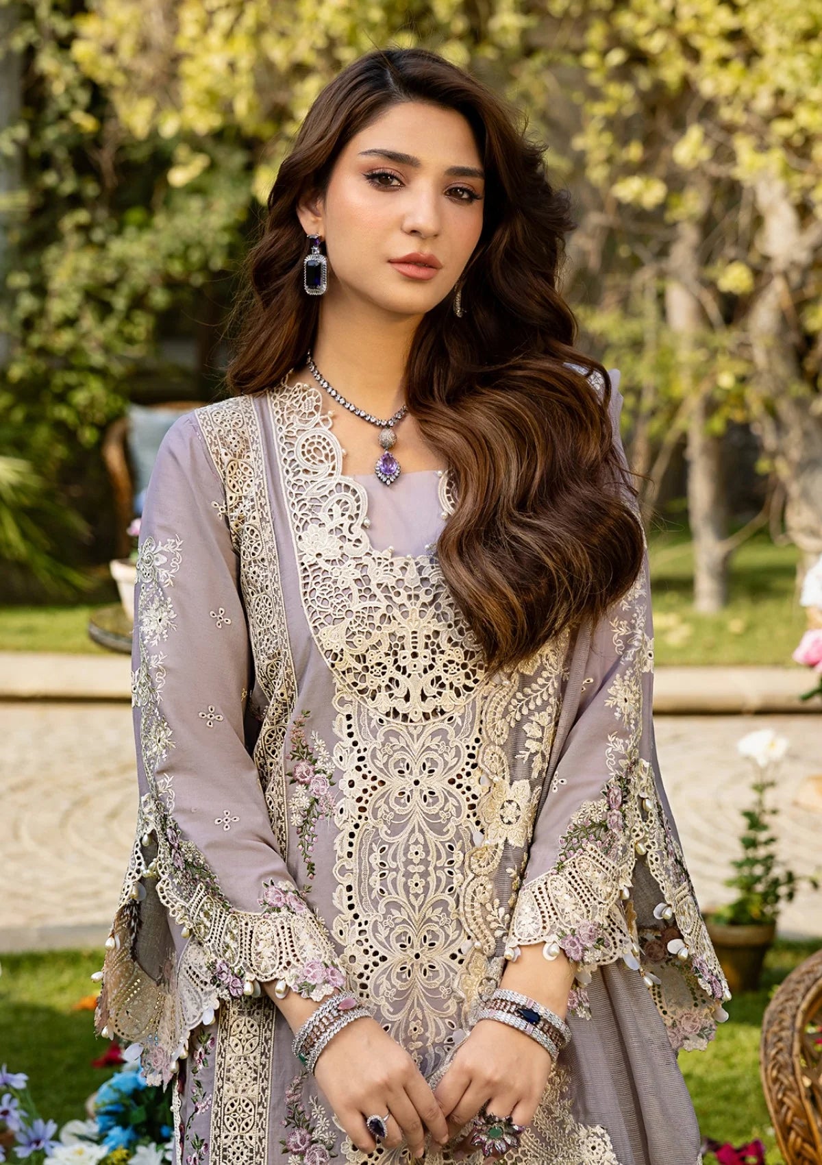 Lawn - Elaf Premium - Luxury Lawn 25 - HS - 092