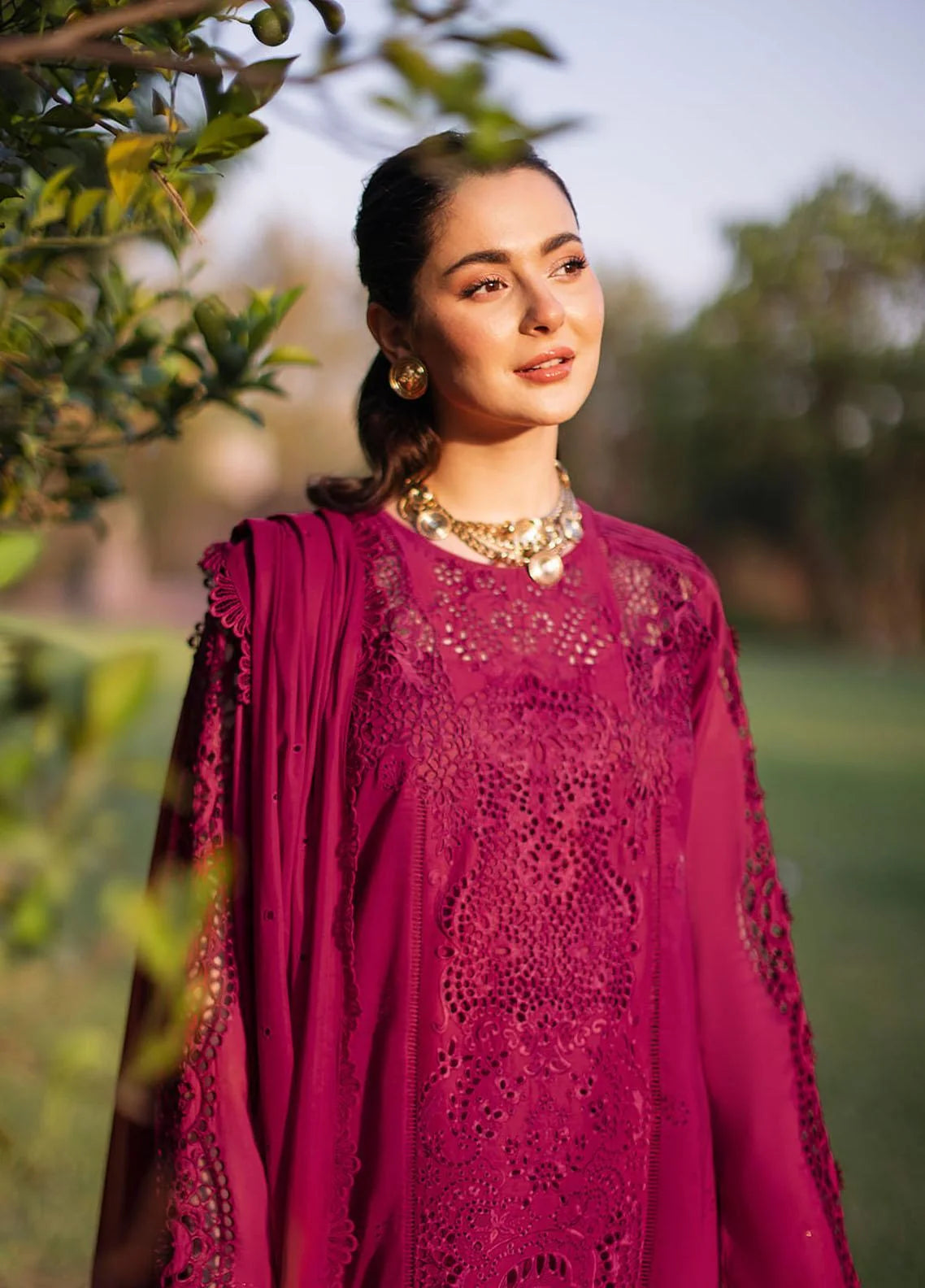 Manara Embroidered Dhanak Suits Unstitched 3 Piece - HS - 0103