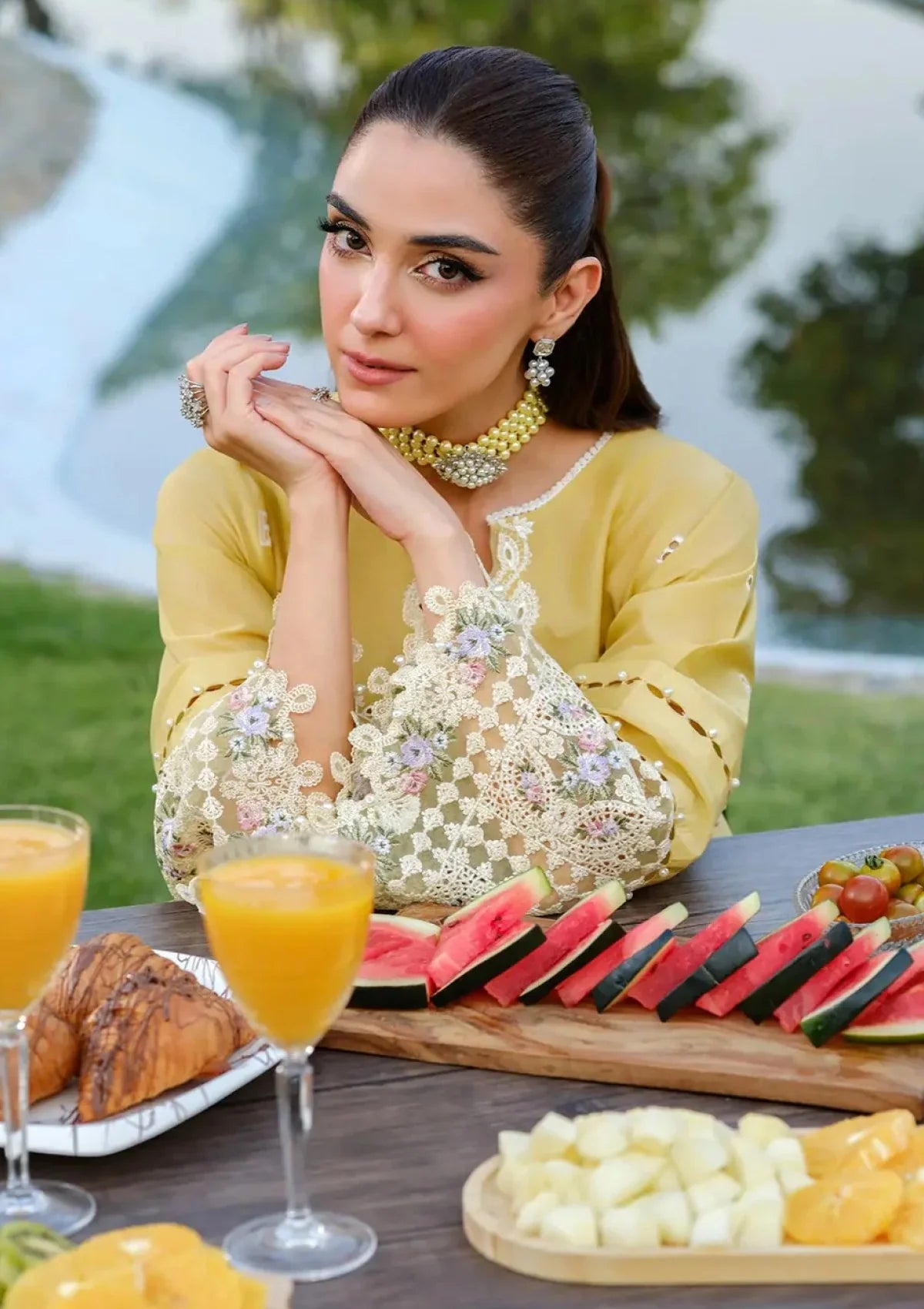 Dhanak - Elaf Premium - Luxury DANDELION - HS - 0121