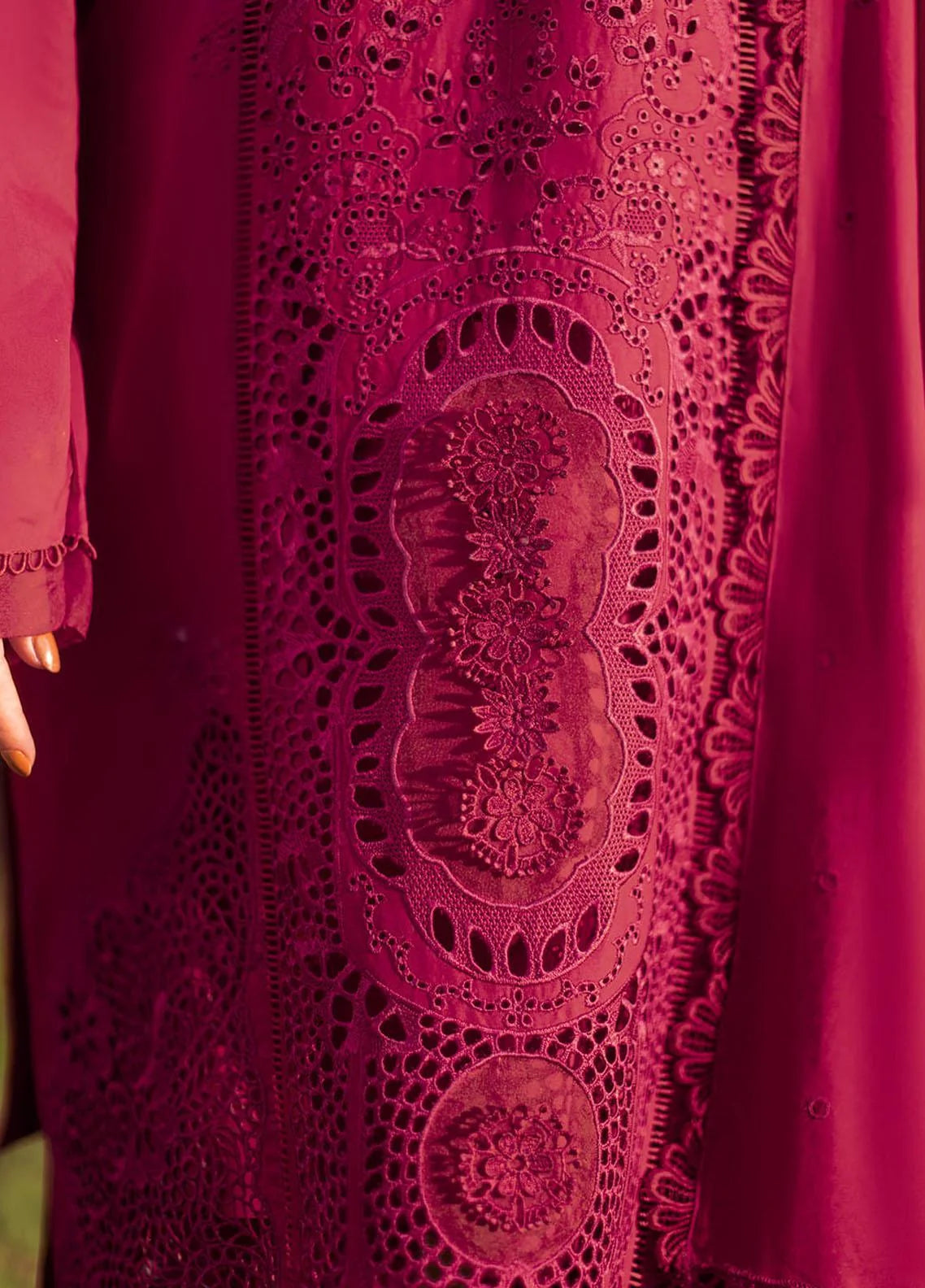 Manara Embroidered Dhanak Suits Unstitched 3 Piece - HS - 0103