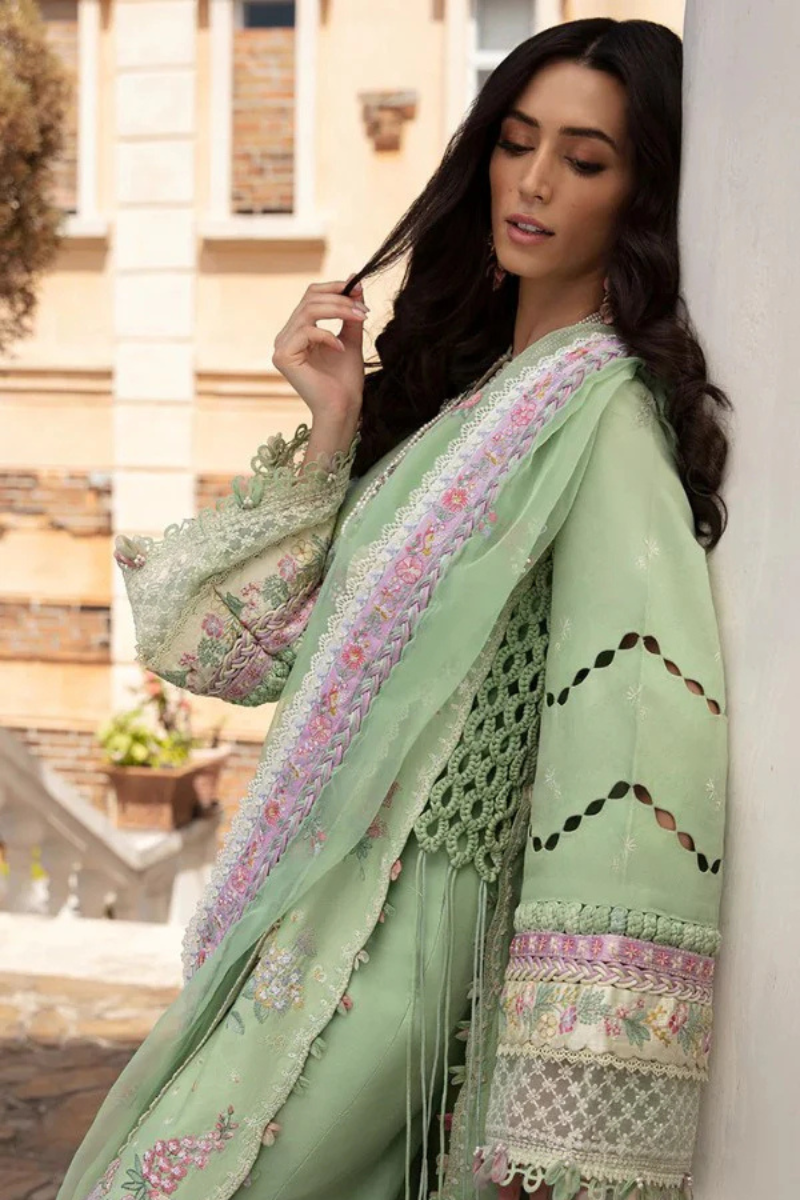 Aurélie – 3 Piece Embroidered Lawn – HS – 053