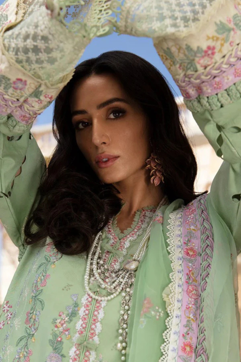 Aurélie – 3 Piece Embroidered Lawn – HS – 053