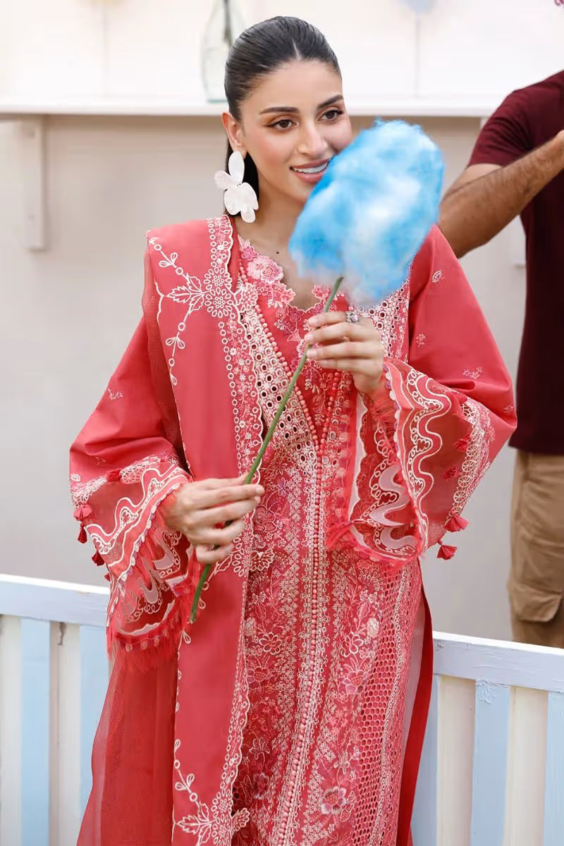 BIN ILYAS Carnival 3PC Luxury Lawn Suit - HS - 090