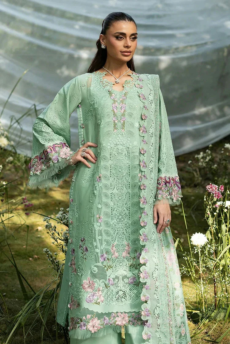 Elaf - Luxury Dhanak Unstitched DAISY CHAIN - HS - 0123