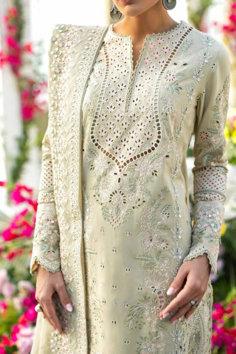 Elarin – 3 Piece Embroidered Lawn – HS – 063