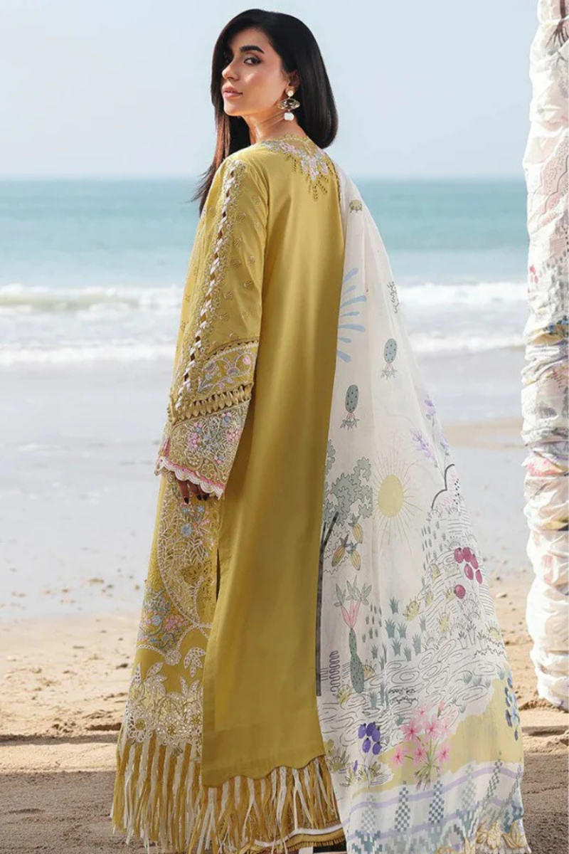 HIRA – 3 Piece Embroidered Lawn – HS – 057