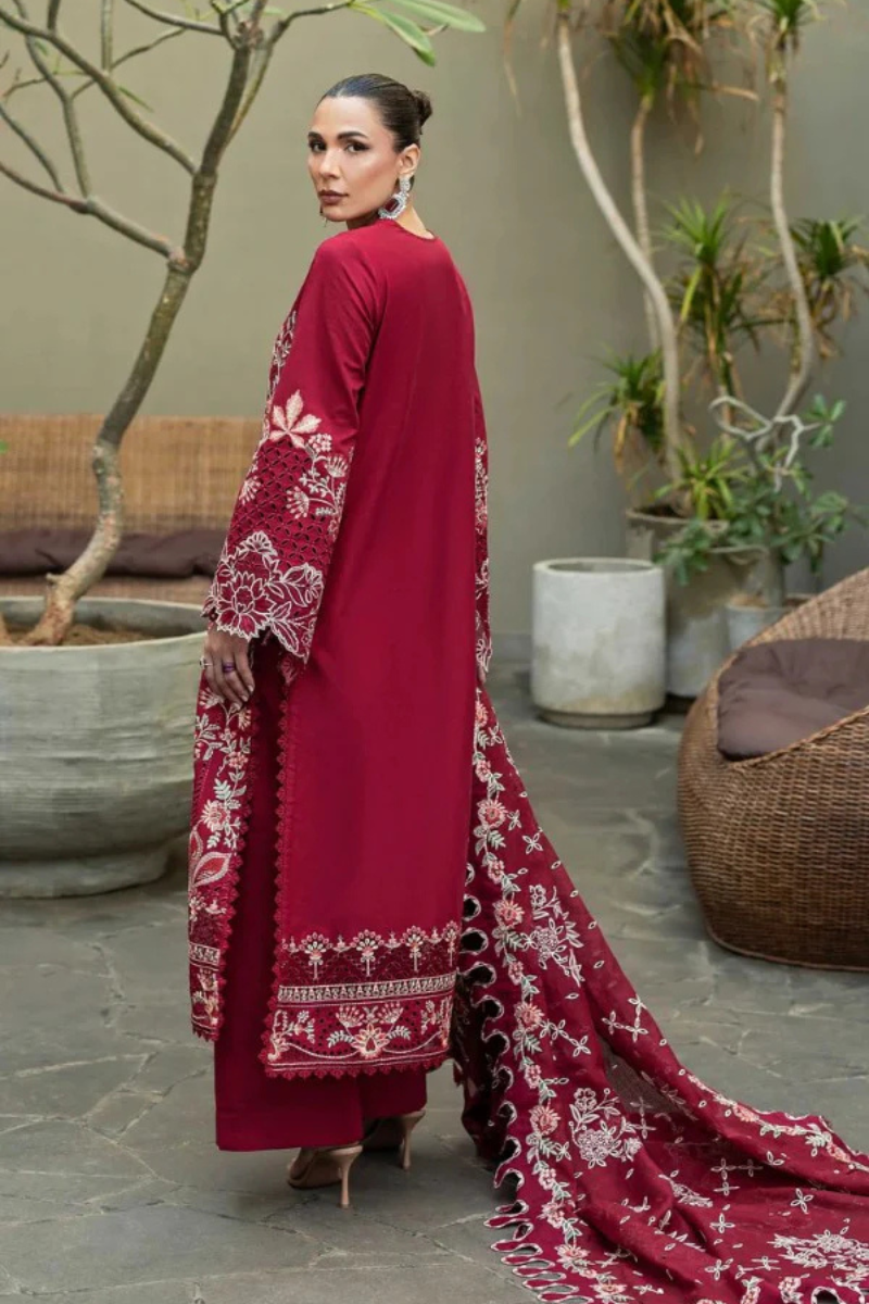 Maryvn – 3 Piece Embroidered Lawn – HS – 066