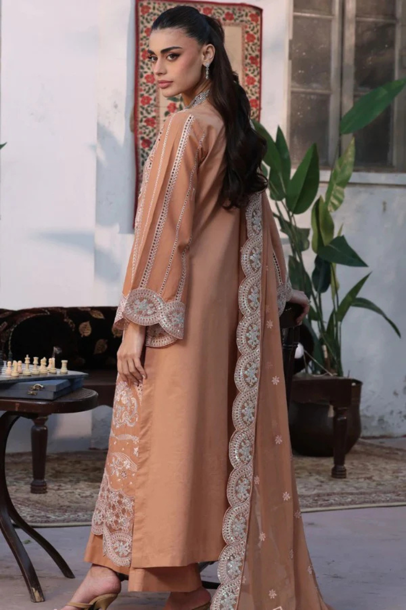 NEOMI – 3 Piece Embroidered Lawn – HS – 055