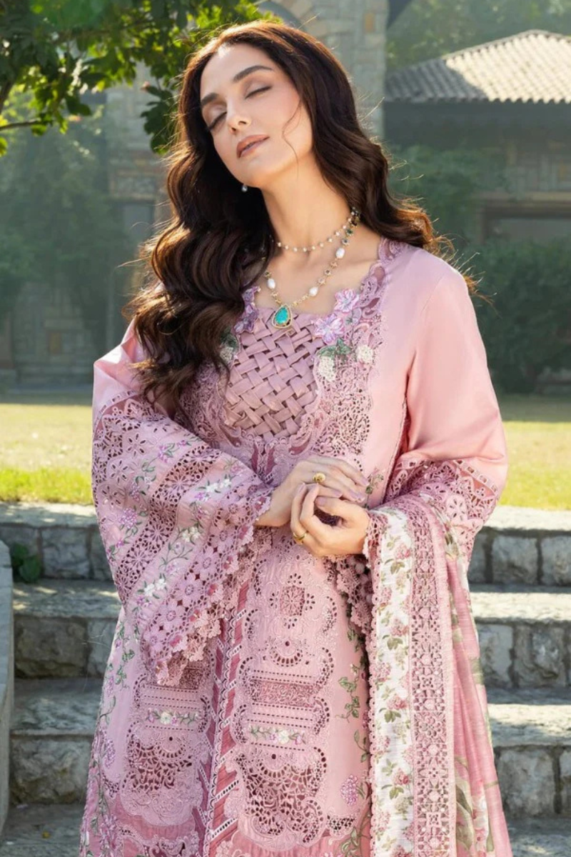 ROSEE – 3 Piece Embroidered Lawn – HS – 061