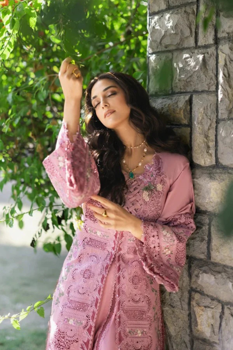 ROSEE – 3 Piece Embroidered Lawn – HS – 061