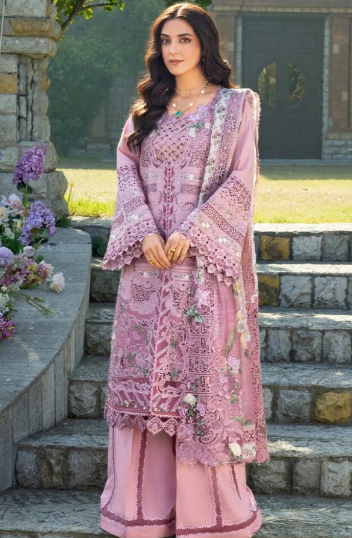 ROSEE – 3 Piece Embroidered Lawn – HS – 061