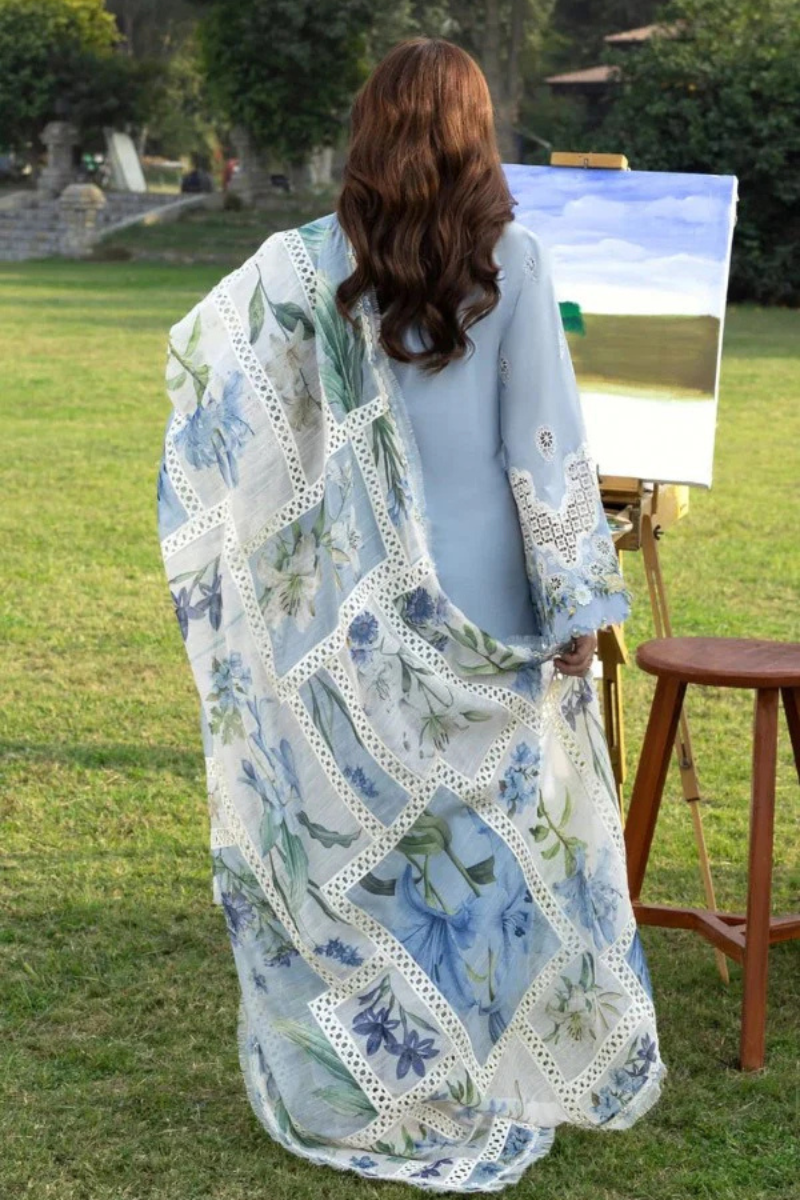 SERENITY – 3 Piece Embroidered Lawn – HS – 060