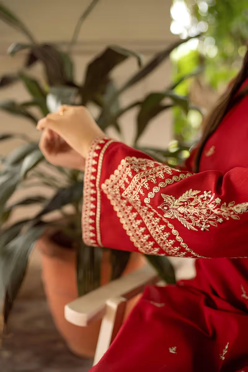 Urge ELKA Embroidered 2 Piece Lawn Dress- HS - 084