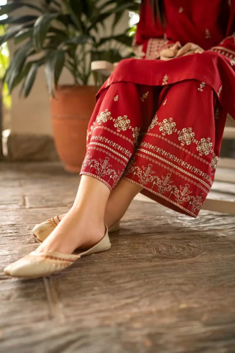 Urge ELKA Embroidered 2 Piece Lawn Dress- HS - 084