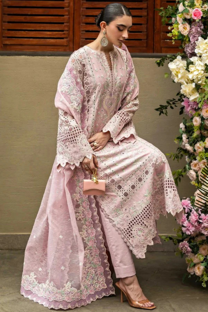 Velvyn – 3 Piece Embroidered Lawn – HS – 065